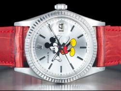 Rolex Datejust 36 Topolino Mickey Mouse Silver Dial - Double Dial 1601